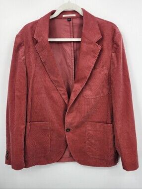 Duca Vasconti Red Corduroy Jacket